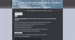 Desktop Screenshot of dishingandflanging.com